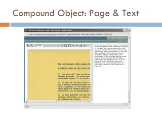 Compound Object: Page & Text 