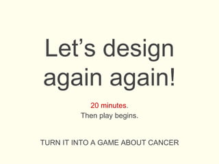 Games for Health 2014 design tutorial