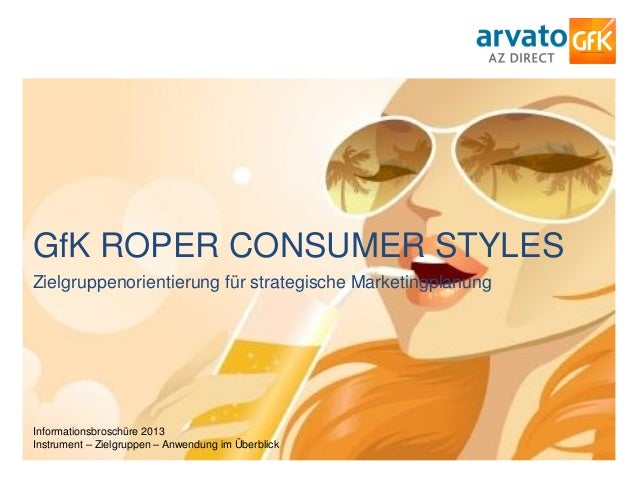 Gfk Roper Consumer Styles - 