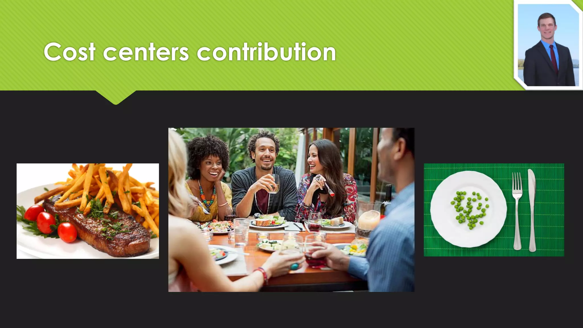 Cost centers contribution

 