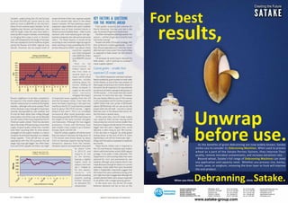 markets, undercutting the US and Europe             expect all three of the main regional supplies        KEY FACTORS & QUESTIONS
by about $10/20 per tonne (and at one               to try to cement their return in the wheat
point as much as $30/40) to win the lion’s          export markets. All had ambitious export              FOR THE MONTHS AHEAD
share of non-routine export tenders. So far,        expansion plans before last year’s weather               Final quality outcome and volumes for
neighbouring Ukraine and Kazakhstan, also           problems and all have invested heavily in             North American, German and, late in the
with far larger crops this year, have taken a       infrastructure to facilitate these – often in joint   year, Australian/Argentine breadwheats
lower profile in export markets, concentrating      ventures with multi-national grain and agri-             Northern hemisphere planting/weather this
                                                                                                                                                             www.ipeweek12.org | www.ife12.org
on bringing their crops in and, in Ukraine’s        business companies who will want to see some          autumn – will the US get rain in time for hard
case, still hampered by the tangle of red tape      return. For these reasons, it would not be            red winter sowing?
that was imposed to control outflows of grain       surprising to see combined regional exports              Russian and other CIS export strategy. Will
during the Russian and other regional crop          easily reaching or even exceeding the 32.5m           they continue to market aggressively – or will
failures. However, we can expect both of            tonnes forecast by USDA. Last season, these           they (Russia especially) put more into stocks
                                                                               countries supplied         after last year’s crop scares? How much milling
                                                                               just 13.6m compared        as opposed to feed wheat can the Ukraine
                                                                               with 2009/10’s 35.8m       export?




                                                                                                                                                             GLOBAL MARKETPLACE
                                                                               and 2008/09’s record          US domestic & world import demand for
                                                                               37m.                       feed wheat – will it continue to increase if
                                                                                  Not       to      be    maize supplies tighten?
                                                                               overlooked is
                                                                               India’s retur n for        Coarse grains – smaller than

                                                                                                                                                             FOR THE POULTRY AND FEED INDUSTRIES
                                                                               the f ir s t time in
                                                                               several years as a
                                                                                                          expected US maize supply
                                                                               major world wheat             The USDA’s September estimates had been
                                                                               expor ter, initially       keenly awaited by grain markets on both sides
                                                                               allowing about 2m          of the Atlantic as one of the main arbiters of
                                                                               tonnes. Adding all         feed supply and pricing in the months ahead. In
                                                                               these increases in         the event, the all-important US crop estimate
                                                                               supply to the world        turned out just below average trade guesses at
                                                                               total cer tainly           317.4m tonnes – 11.4m lower than last month
                                                                               mitigates the impact       and only 1m more than last year. However
Russia’s neighbours to be keen competitors          of expected lower supplies from the US                this was heavily offset by cuts of 7.6m tonnes
for exports in the months ahead, helping to         and the European Union. Even here the                 in US consumption and 3m tonnes in exports.
restrain wheat prices on world and European         news has been improving in the past two               USDA thinks that corn prices of $7/bushel
markets - although with some caveats. Much          months as the EU-27 crop total has jumped             (about $276/tonne) will cut use across the
of the Ukrainian crop is thought to have been       back to about 136/137.5m tonnes – slightly            board within the US itself – not only in animal
severely downgraded by wet weather and              ahead of last year’s. This is an incredible           feed but even in the ethanol fuel sector, for
fit only for feed rather than milling (though       turnaround after some jeremiahs were                  the first time in several years.
presumably a lot of the crop can be blended         forecasting possible 20/25% yield losses at              At the same time, non-US maize output
up with some of the more expensive North            the height of the early summer droughts               was raised by 4.8m tonnes, leaving world
American quality wheat). There has also been        and heatwaves. Although the two biggest               total production only 6m tonnes smaller than
talk in the trade of Russia having a more finite    producers, France and Germany, have                   forecast in August and still almost 31m tonnes        The 2012 International Poultry Expo                       •	   The World’s Largest Poultry and Feed Technology Exposition
supply of good quality wheat than markets           seen smaller crops, output is up in Eastern           bigger than last year’s. Against that, world          and International Feed Expo will be                       •	   Over 20,000 Industry Leaders from Over 100 Countries
have been assuming after its early-season           Europe, Spain and the UK.                             demand, is seen rising by just 18m tonnes,            held January 24 – 26, 2012, and the                       •	   Over 14 Acres of Exhibits
onslaught on the export market, in a bid to            Total EU wheat supplies will still be lower        (7.3m less than in August). So while global           week of the Expo has been officially                      •	   Exceptional Educational Programs Planned for IPE Week
recapture its tarnished reputation as a reliable,   than last season’s because starting stocks of         ending stocks at the end of 2011/12 (next
                                                                                                                                                                designated as “IPE Week” with an                                   - International Poultry Scientific Forum
cheap supplier. Time will tell but, on past         11.7m tonnes were drawn down by about                 September) will still be historically tight –
                                                                                                                                                                emphasis on educational programs                                   - Hatchery-Breeder Clinic
experience with the CIS countries, the old          4.5m to maximise exports during Russia’s              things won’t be quite as squeezed as expected
adage ‘big crops get bigger’ has often been         temporar y absence from the market.                   last month.                                           rounding out the week-long event.                                  - Pet Food Conference
true and of the supplies are there, we might        However, exports are expected to drop back               Maize futures initially rose in response to                                                                           - Animal Agriculture Sustainability Summit
                                                                                   by about 6.6m          the US crop forecast, implying many traders           The Expo is shifting to a TUESDAY,                                 - Workshops on Safety and Environmental Issues
                                                                                   in 2011/12 and         think it will shrink further as the USDA adjusts      WEDNESDAY, THURSDAY format to                                      - Symposium on Egg Production
                                                                                   impor ts to rise       acreage, if not yields, in later estimates. The       increase the education programs                                    - Pre-Harvest and Food Safety Conference
                                                                                   by 3m tonnes,          Department is still counting fields that were         available to attendees.                                            - Executive Poultry Outlook
                                                                                   leaving a slightly     planned for corn and prevented by wet
                                                                                   higher stock at        weather, although some analysts think it has
                                                                                   season’s end next      made allowance enough for these in its current
                                                                                   July 1. Indeed, so     estimates. Good yields from early harvested
                                                                                   far this season,       fields in September meanwhile suggest that
                                                                                   impor ts are           the losses from poor pollination during a hot
                                                                                   actually exceeding     July might have been exaggerated although the
                                                                                   expor ts, putting      earliest planted fields were always expected
                                                                                   fur ther restraint     to do better with a longer growing period.
                                                                                   on domestic EU            In the same vein, not all the US trade
                                                                                   cereal prices.         believes demand will be as low as the


                                                                                                                                                                JANUARY 24-26, 2012 | GEORGIA WORLD CONGRESS CENTER, ATLANTA, GEORGIA USA
34 | September - october 2011                                                                                     Grain &feed millinG technoloGy
 