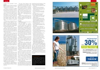 FEATURE


is likely to occur occasionally in normal               Very often a primary explosion in itself         the following may be found helpful as an “aide
operation.                                          is not dangerous but the vibration it sets           memoire” towards good housekeeping;
Zone 22 is where an explosive atmosphere            up disturbs any dust lying on floors, beams,           • Enforce a strict no-smoking rule, on pain
would not normally occur but, if it does, it        rafters, into the atmosphere. If a source of             of dismissal.
would only be for a short period.                   ignition is present it can result in a secondary       • Ensure that all electrical equipment,
     Obviously it is the duty of manage-            and devastating explosion. So, cleanliness               cabling and control panels conform to
ment to ensure that standards of operation          throughout the plant is of first priority with           relevant standards and regulations, and
and cleanliness are maintained to meet the          particular attention being paid to “out of               are kept free of dust.
requirements of Zone 22 as far as is practical.     sight” areas and cleaning up spillages imme-           • Use only totally enclosed, fan-cooled
     In carrying out risk assessments it is         diately – using one of a variety of vacuum               motors, ensuring they are adequately
natural to concentrate on major processing          cleaning systems available. Brushing up is               earthed.
equipment such as silos, grinders, elevators,       definitely out – it only disperses the dust            • Ensure light fittings are dust-proof.
dust collectors, etc., and to overlook the          elsewhere.                                             • Test cables and wiring regularly.
myriad range of smaller ancillary items that            Despite taking all precautions that one            • Locate switchgear and process control
also need to be checked. Typical items              can think of, it is sod’s law that incidents still       panels in dust-free rooms under light
include lighting, electrical fittings, motors,      take place – thankfully not too often in view            negative pressure.
level indicators, solenoid valves, control          of increased awareness of the dangers that             • Inspect liquid lines regularly for leaks.
panels. In fact, anything that can generate         are always present.                                      Ensure that insulation, if used, has not
a spark.                                                                                                     become impregnated, as this could be
     It is well known that three elements are       Examples                                                 ignited by electrical trace heating.
required to cause an explosion – dust in                Three examples illustrate the variety of           • Bund walls around main storage tanks
suspension at a critical level, oxygen, and a       incidents that can happen.                               should be sized to suit.
spark or hot surface. The first two are always          The first resulted from smoulder-                  • Check that bearings, particularly those
there, so it is against the third item that every   ing material entering a bin, setting off                 fitted to elevators and grinders, are not
precaution must be taken, including satisfac-       a primary explosion which ruptured the                   over-heating.
tory earthing throughout the plant.                 explosion panel as it was designed to do.              • Detect belt slip and misalignment on
     Bear in mind that dust in suspension           Unfortunately the escaping gases caused a                elevators – a major source of fires – by
appearing as a light fog provides the condi-        secondary explosion which devastated the                 rotation and side alignment sensing, and
tion in which a spark can cause an explosion.       top floor of the building. As it was impracti-           anti-run-back protection.
The finer the dust particles the greater the        cal to vent every bin to atmosphere it was             • Check for possible temperature rise in
danger because of the increased surface area        subsequently agreed with HSE that the top                stored bulk materials, which could result
exposed to atmosphere.                              floor over the bins would in future be a “no             in spontaneous combustion.
     The duties of the user having been             go” area whilst the plant was in production            • Inspect bin interiors using only battery-
described in general terms, what about the          and for ten minutes afterwards. A lockable               operated, non-glass, flameproof
supplier of the equipment? Firstly, he has to       gate was fitted to the access stairs and a               inspection lamps, which are suitably
satisfy himself that the user has provided him      warning notice affixed.                                  secured and never allowed to be in
with all the necessary details concerning clas-         The second resulted from a hot spot due              contact with the product. (In the past
sifications of materials to be processed and        to a malfunction in the motor of a dust unit             it was not unusual for naked electric
the areas in which equipment is to be located,      fitted on top of a grinder expansion hop-                bulbs to be lowered into bins – at best
                                                                                                                                                                                                              Heat Recovery Dryer




                                                                                                                                                                                                       30%
together with any other relevant information.       per. The explosion panel ruptured but had                protected with a wire guard).
     The supplier then has to ensure that the       not been vented to atmosphere through a                • Ensure hot work is carried out only on
equipment he supplies is designed, manufac-         nearby wall.                                             isolated, cleaned-out plant, against Work
tured and installed to satisfy requirements             Unfortunately, two employees were                    Permit issued by management, and
by taking all precautions to prevent an             standing nearby at the time and were badly               provision of fire blankets, extinguishers, etc.
explosion but also, and most importantly, to        burned. It was interesting to note that a                Many fires have occurred during periods
mitigate against an explosion should such an        choke had been fitted to the bin discharger          of repair, renovation or plant modification                                          Up to
event occur.                                        beneath the expansion hopper and pre-                (as in the case of Windsor Castle a few
     Equipment can be manufactured in such
heavy construction that an explosion would
be contained but this is so expensive as to be
                                                    vented the explosive gases passing into
                                                    a subsequent elevator and storage bins,
                                                    otherwise the result would have been even
                                                                                                         years ago). During these special periods, in
                                                                                                         addition to taking fire precautions, it is advis-
                                                                                                         able to inspect the area closely for at least an
                                                                                                                                                                                               Energy Savings
impractical. The alternative is to fit a certi-     more serious.                                        hour at the end of each working day.                                                     With our Heat Recovery Dryer you get the
fied explosion panel vented to atmosphere               The third was caused by welding being                Adherence to these principles will ensure
                                                                                                                                                                                                 lowest energy consumption on the market.
through a nearby wall or roof.                      carried out on the side of a silo, one of            not only a pleasant environment in which to
     Due to the location of plant within a build-   several such accidents over the years, in            work but also one that is as intrinsically safe                                         TORNUM Grain Coolers – The eco-friendly
ing venting may not be practical and so the         which the operator was injured. In this              as possible.                                                                                    way of preserving grain quality.
fitting of expensive flame quenching or explo-      case it was not the result of negligence.
sion suppression equipment may be required.         The silo had been isolated from its feeding
     To prevent the propagation of an explo-        conveyor, cleaned down internally and the
sion, items of equipment should be isolated         subject of a work permit. Unfortunately,               About the author:
from each other. An example being to incor-         a small amount of material had remained                    Mr Alf Croston is managing director
porate valves or slides so that only one bin        in an inaccessible spot and on being                   of Croston Engineering, at Tarvin, near
can be filled and exhausted at a time. Bin          disturbed created the conditions for an                Chester, which was founded in 1976.
dischargers and screw conveyors can be              explosion to take place.                               His company specialises in the design
designed with chokes incorporated.                      The foregoing describes in broad outline           and building of bulk storage, handling
     The installation of a rubble separator on      the rationale behind the ATEX Directives.              and process plants throughout the UK
the intake system and magnets at appropri-          Many of the requirements are common sense,             and Ireland for many household names                                               TORNUM AB Box 100, SE-535 22 Kvänum, SwEdEn
ate points throughout the plant are obvious         but common sense has to be backed up with              in industry.                                                                       Phone +46 (0)512–291 00 E-mail: info@tornum.com
precautions.                                        documentation in this day and age. However,                                                                                                                               www.tornum.com


16 | January - february 2012                                                                                        Grain  &feed millinG technoloGy                &feed millinG technoloGy
                                                                                                                                                               Grain                                               January - february 2012 | 17
 