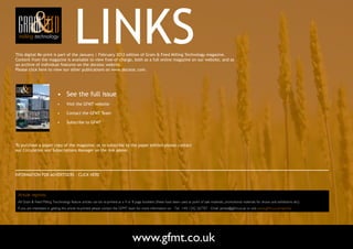 This	digital	Re-print	is	part	of	the	January	|	February	2012	edition	of	Grain	&	Feed	Milling	Technology	magazine.		
Content	from	the	magazine	is	available	to	view	free-of-charge,	both	as	a	full	online	magazine	on	our	website,	and	as	
an	archive	of	individual	features	on	the	docstoc	website.	
                                                                                                                                           LINKS
Please	click	here	to	view	our	other	publications	on	www.docstoc.com.




             January - February         2012
                                                                                                                                   •	 See	the	full	issue
                                    •    Bulk storage &
                                         handling                                                                                  •	   Visit	the	GFMT	website
                                                                                      In this issue:
                                                                                      •
                                                                                                                                   •	   Contact	the	GFMT	Team
                                    •    Efficiency                                         Increasing
                                         Energy saving in flour milling                     storage
                                                                                            capacity
                                                                                      •     Digital
                                                                                            microwave
                                                                                            moisture
                                                                                            measurement
                                    •    Preservatives
                                                                                      •
                                                                                                                                   •	   Subscribe	to	GFMT
                                                                                            Global grain &
                                         Preservatives are a recurring
                                                                                            feed markets
                                         topic in public discussions




             A subscription magazine for the global flour & feed milling industries - first published in 1891


GFMT12.01.indd 1                                                                                                02/02/2012 10:12




To	purchase	a	paper	copy	of	the	magazine,	or	to	subscribe	to	the	paper	edition	please	contact	
our	Circulation	and	Subscriptions	Manager	on	the	link	adove.		




INFORMATION	FOR	ADVERTISERS	-	CLICK	HERE



       Article reprints
       All Grain & Feed Milling Tecchnology feature articles can be re-printed as a 4 or 8 page booklets (these have been used as point of sale materials, promotional materials for shows and exhibitions etc).
       If you are interested in getting this article re-printed please contact the GFMT team for more information on - Tel: +44 1242 267707 - Email: jamest@gfmt.co.uk or visit www.gfmt.co.uk/reprints




                                                                                                                                                                 www.gfmt.co.uk   PREVIOUS PAGE
 
