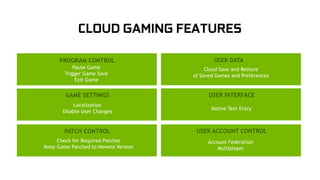 NVIDIA GeForce NOW Cloud Game Streaming at GDC | PDF