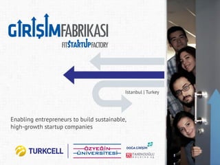 Istanbul | Turkey




Enabling entrepreneurs to build sustainable,
high-growth startup companies
 