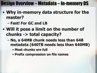 GFS - Google File System | PPT