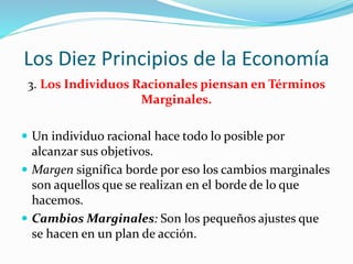 Tema 1 los diez principios de la economía. | PPTX