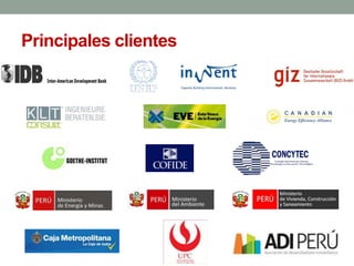 Principales clientes
 