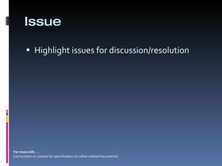 Template for Project Overview | PPT