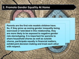 Promotion of gender equality in our society | PDF