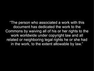 Berne Convention (1988): - Artists Rights Act of 1990 - Sonny Bono Copyright Term Extension Act (1998) - DMCA (1998) 