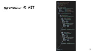 gg-executor の AST
12
 