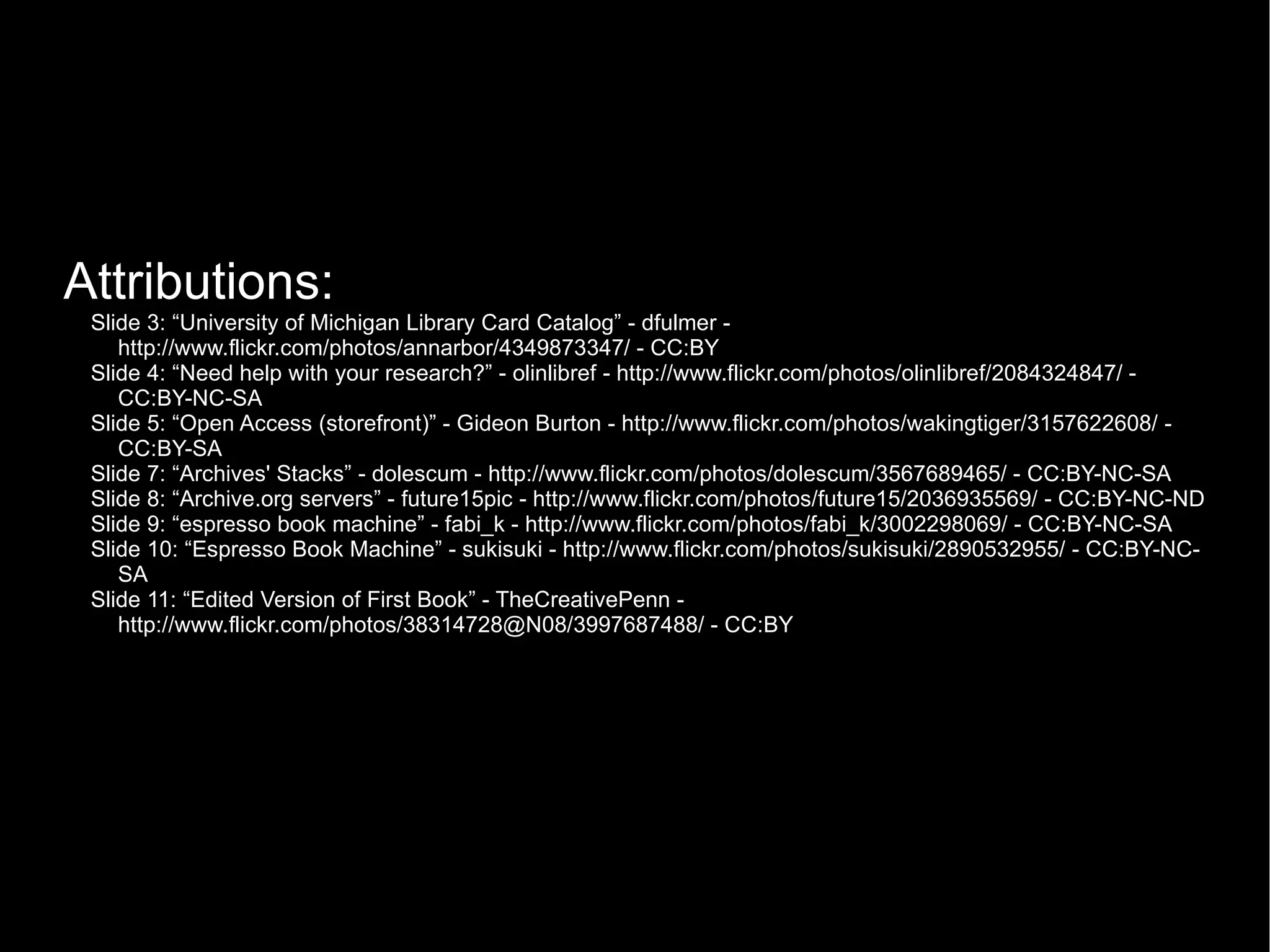Has library publish online and POD 