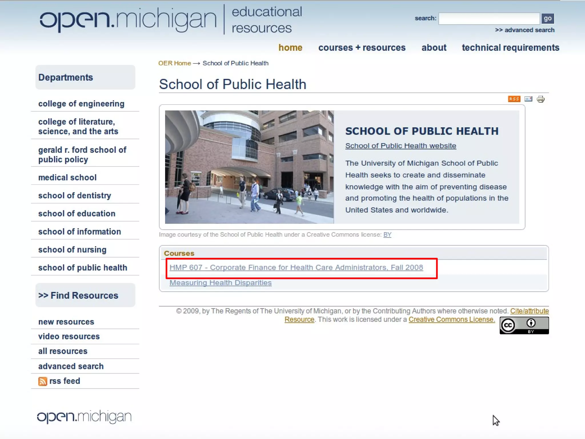 share content :: institutional  : open.michigan  http://open.umich.edu :: web resources : slideshare  http://slideshare.net : Internet Archive  http://archive.org : flickr  http://flickr.com 
