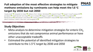 The state of knowledge and policy efforts to improve inventory estimates and mitigate livestock GHG emissions in Africa