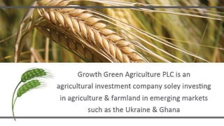 An Introduction to Growth Green Agriculture 