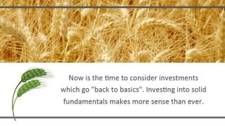 An Introduction to Growth Green Agriculture 