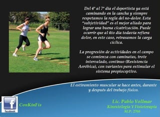 Rehabilitación en Desgarros del Recto Anterior del Muslo