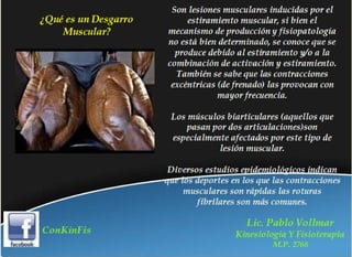 Rehabilitación en Desgarros del Recto Anterior del Muslo