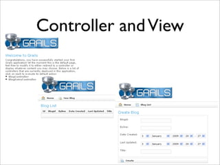 Controller andView
 