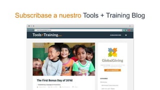 Subscribase a nuestro Tools + Training Blog
 