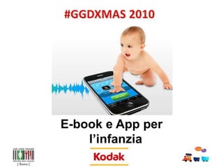 E-book e App per l’infanzia #GGDXMAS 2010 