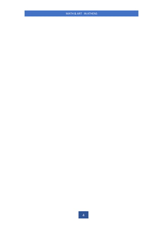 MATH & ART IN ATHENS
4
 