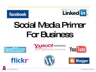 Social Media Primer For Business 