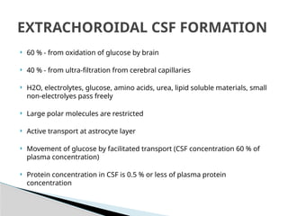 Blood brain barrier and csf dynamics | PPTX