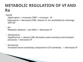 Blood brain barrier and csf dynamics | PPTX