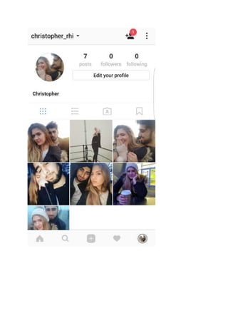 Instagram Account (Fake)