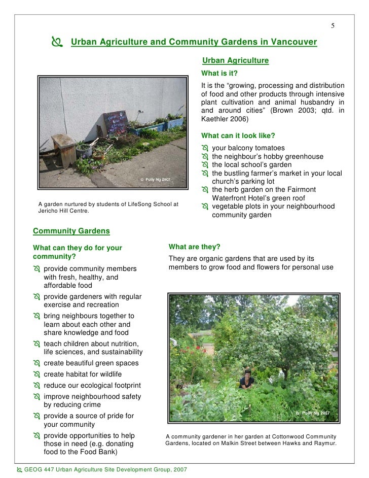 Growing Gardens A Resource Package on How to Start Your Own Communit…