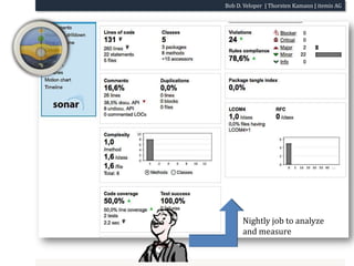 Nightly job to analyzeand measure