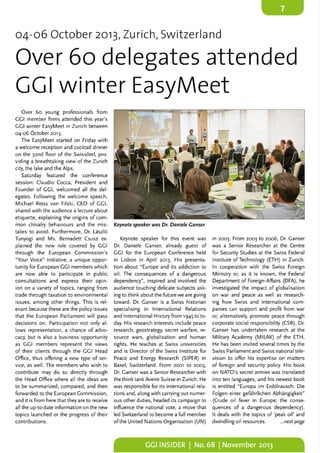 DealMarket at GGI Easy Meet Conference in Zurich