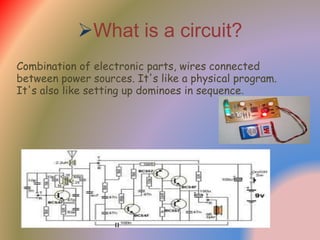 Basic electronics final presentation | PPTX