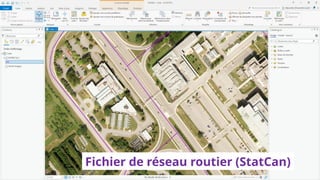 Fichier de réseau routier (StatCan)
 