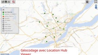 Géocodage avec Location Hub
 