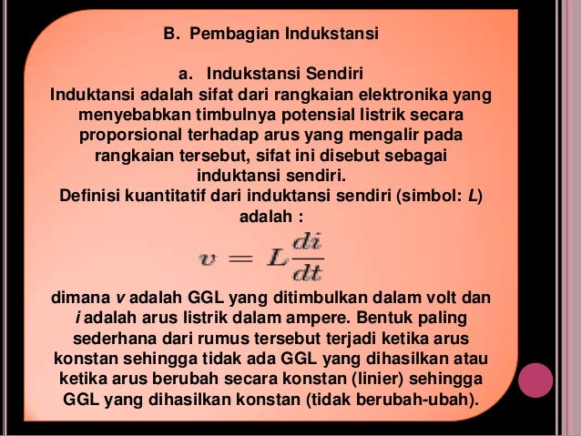 Ggl Induksi Dan Indukstansi