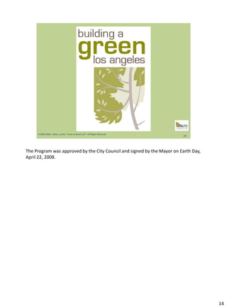 Gglts   Green Matters   2009 New Green Legislation Presentation Slide 14