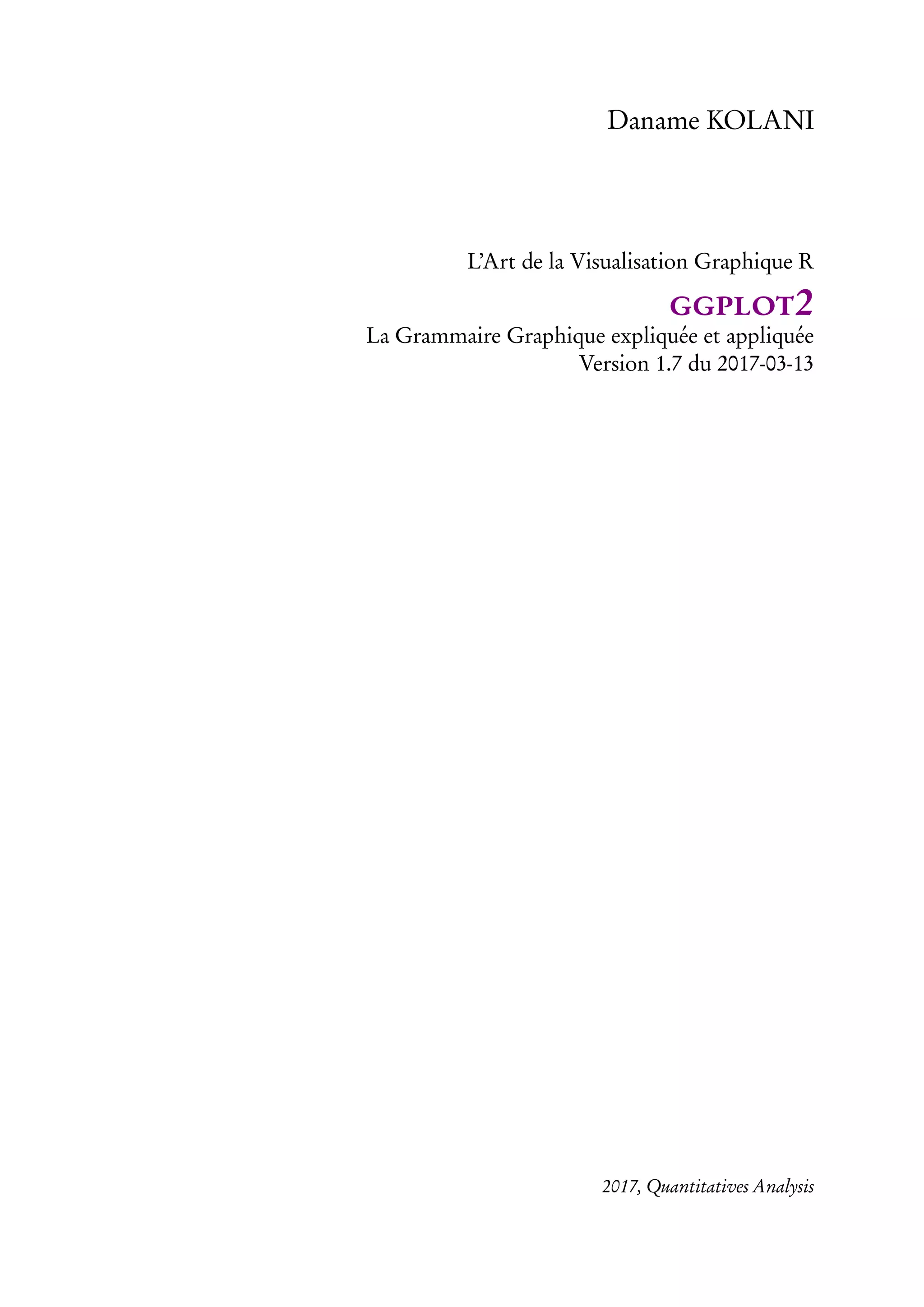 Tutorial GGPlot2 | PDF