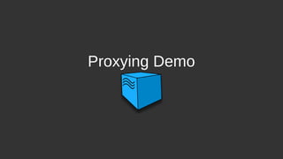 Proxying Demo
 