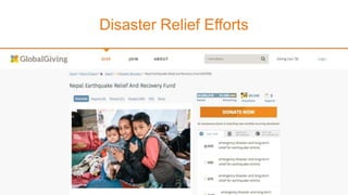 Disaster Relief Efforts
 