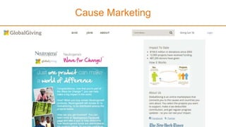 Cause Marketing
 
