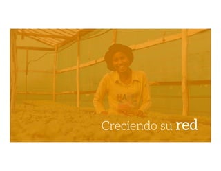 Creciendo su red
 