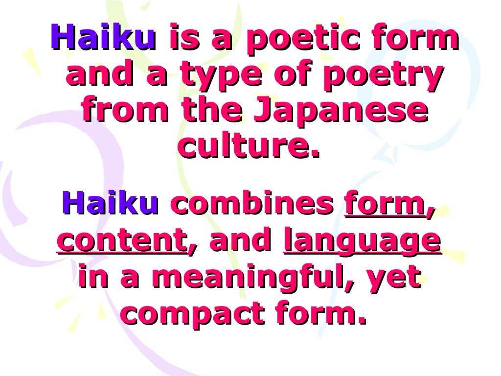 Teaching Haiku Poem teaching-haiku-poem
