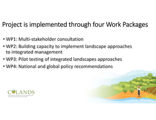 Operationalising the landscape approach for biodiversity benefits ...