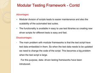 Test automation | PPT