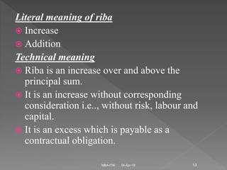 Gharar (uncertainty) | PPT