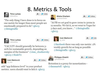 8. Metrics & Tools

 