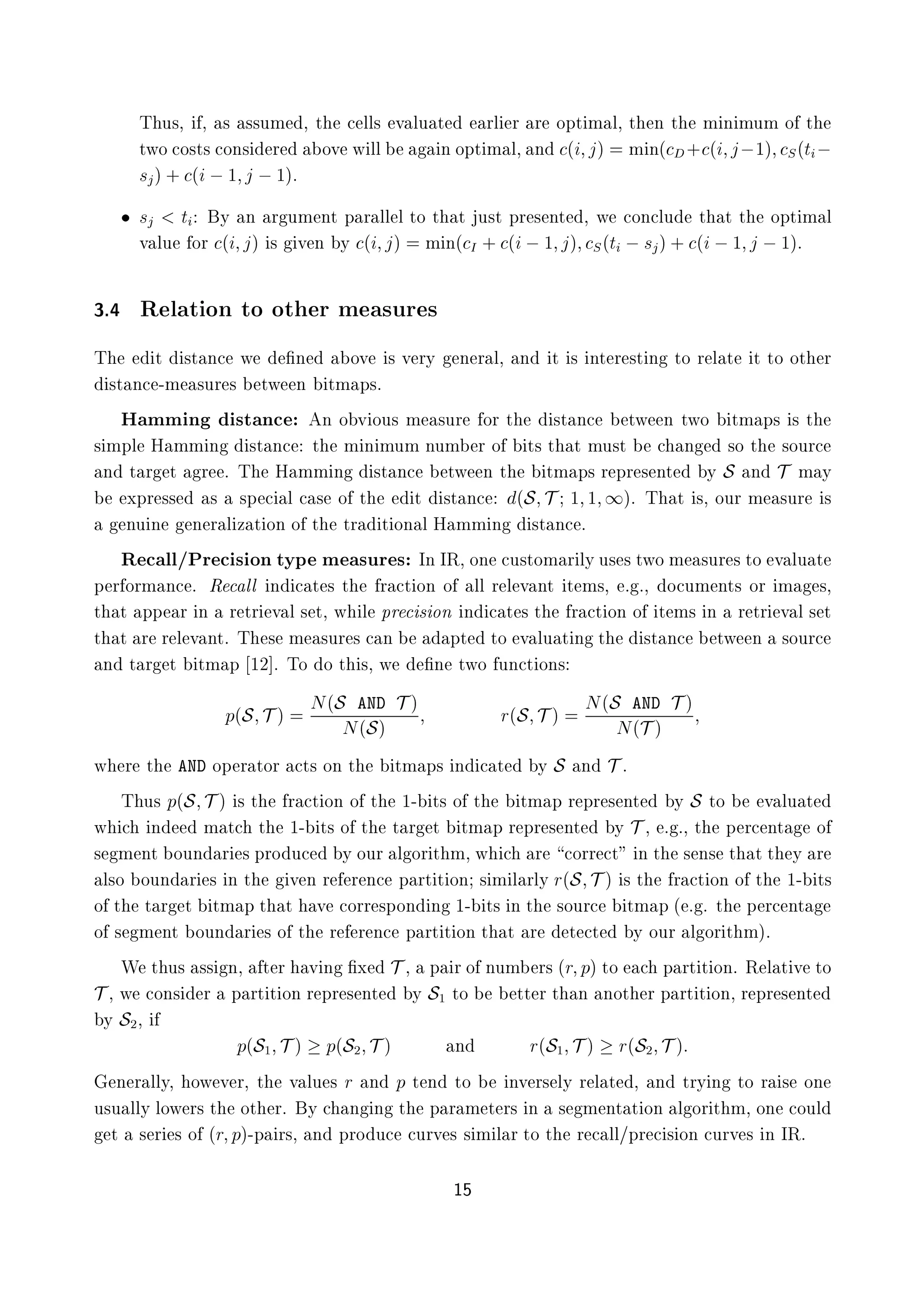 Ì Ù×¸ ¸ × ××ÙÑ ¸ Ø ÐÐ× Ú ÐÙ Ø ÖÐ Ö Ö ÓÔØ Ñ Ð¸ Ø Ò Ø Ñ Ò ÑÙÑ Ó Ø
ØÛÓ Ó×Ø× ÓÒ× Ö ÓÚ Û ÐÐ ÒÓÔØ Ñ Ð¸ Ò ´ µ Ñ Ò´ · ´  ½µ Ë´Ø  
× µ· ´  ½  ½µº
¯ × Ø Ý Ò Ö ÙÑ ÒØ Ô Ö ÐÐ Ð ØÓ Ø Ø Ù×Ø ÔÖ × ÒØ ¸ Û ÓÒ ÐÙ Ø Ø Ø ÓÔØ Ñ Ð
Ú ÐÙ ÓÖ ´ µ × Ú Ò Ý ´ µ Ñ Ò´ Á · ´  ½ µ Ë´Ø  × µ· ´  ½  ½µº
¿º Ê Ð Ø ÓÒ ØÓ ÓØ Ö Ñ ×ÙÖ ×
Ì Ø ×Ø Ò Û ¬Ò ÓÚ × Ú ÖÝ Ò Ö Ð¸ Ò Ø × ÒØ Ö ×Ø Ò ØÓ Ö Ð Ø Ø ØÓ ÓØ Ö
×Ø Ò ¹Ñ ×ÙÖ × ØÛ Ò ØÑ Ô×º
À ÑÑ Ò ×Ø Ò Ò Ó Ú ÓÙ× Ñ ×ÙÖ ÓÖ Ø ×Ø Ò ØÛ Ò ØÛÓ ØÑ Ô× × Ø
× ÑÔÐ À ÑÑ Ò ×Ø Ò Ø Ñ Ò ÑÙÑ ÒÙÑ Ö Ó Ø× Ø Ø ÑÙ×Ø Ò ×Ó Ø ×ÓÙÖ
Ò Ø Ö Ø Ö º Ì À ÑÑ Ò ×Ø Ò ØÛ Ò Ø ØÑ Ô× Ö ÔÖ × ÒØ Ý Ë Ò Ì Ñ Ý
ÜÔÖ ×× × ×Ô Ð × Ó Ø Ø ×Ø Ò ´Ë Ì ½ ½ ½µº Ì Ø ×¸ ÓÙÖ Ñ ×ÙÖ ×
ÒÙ Ò Ò Ö Ð Þ Ø ÓÒ Ó Ø ØÖ Ø ÓÒ Ð À ÑÑ Ò ×Ø Ò º
Ê ÐÐ»ÈÖ × ÓÒ ØÝÔ Ñ ×ÙÖ × ÁÒ ÁÊ¸ ÓÒ Ù×ØÓÑ Ö ÐÝÙ× × ØÛÓ Ñ ×ÙÖ × ØÓ Ú ÐÙ Ø
Ô Ö ÓÖÑ Ò º Ê ÐÐ Ò Ø × Ø Ö Ø ÓÒ Ó ÐÐ Ö Ð Ú ÒØ Ø Ñ×¸ º º¸ Ó ÙÑ ÒØ× ÓÖ Ñ ×¸
Ø Ø ÔÔ Ö Ò Ö ØÖ Ú Ð × Ø¸ Û Ð ÔÖ × ÓÒ Ò Ø × Ø Ö Ø ÓÒ Ó Ø Ñ× Ò Ö ØÖ Ú Ð × Ø
Ø Ø Ö Ö Ð Ú ÒØº Ì × Ñ ×ÙÖ × Ò ÔØ ØÓ Ú ÐÙ Ø Ò Ø ×Ø Ò ØÛ Ò ×ÓÙÖ
Ò Ø Ö Ø ØÑ Ô ½¾ º ÌÓ Ó Ø ×¸ Û ¬Ò ØÛÓ ÙÒ Ø ÓÒ×
Ô´Ë Ì µ Æ´Ë Æ Ì µ
Æ´Ëµ Ö´Ë Ì µ Æ´Ë Æ Ì µ
Æ´Ì µ
Û Ö Ø Æ ÓÔ Ö ØÓÖ Ø× ÓÒ Ø ØÑ Ô× Ò Ø Ý Ë Ò Ì º
Ì Ù× Ô´Ë Ì µ × Ø Ö Ø ÓÒ Ó Ø ½¹ Ø× Ó Ø ØÑ Ô Ö ÔÖ × ÒØ Ý Ë ØÓ Ú ÐÙ Ø
Û Ò Ñ Ø Ø ½¹ Ø× Ó Ø Ø Ö Ø ØÑ Ô Ö ÔÖ × ÒØ Ý Ì ¸ º º¸ Ø Ô Ö ÒØ Ó
× Ñ ÒØ ÓÙÒ Ö × ÔÖÓ Ù Ý ÓÙÖ Ð ÓÖ Ø Ñ¸ Û Ö ÓÖÖ Ø Ò Ø × Ò× Ø Ø Ø Ý Ö
Ð×Ó ÓÙÒ Ö × Ò Ø Ú Ò Ö Ö Ò Ô ÖØ Ø ÓÒ × Ñ Ð ÖÐÝ Ö´Ë Ì µ × Ø Ö Ø ÓÒ Ó Ø ½¹ Ø×
Ó Ø Ø Ö Ø ØÑ Ô Ø Ø Ú ÓÖÖ ×ÔÓÒ Ò ½¹ Ø× Ò Ø ×ÓÙÖ ØÑ Ô ´ º º Ø Ô Ö ÒØ
Ó × Ñ ÒØ ÓÙÒ Ö × Ó Ø Ö Ö Ò Ô ÖØ Ø ÓÒ Ø Ø Ö Ø Ø Ý ÓÙÖ Ð ÓÖ Ø Ñµº
Ï Ø Ù× ×× Ò¸ Ø Ö Ú Ò ¬Ü Ì ¸ Ô Ö Ó ÒÙÑ Ö× ´Ö Ôµ ØÓ Ô ÖØ Ø ÓÒº Ê Ð Ø Ú ØÓ
Ì ¸ Û ÓÒ× Ö Ô ÖØ Ø ÓÒ Ö ÔÖ × ÒØ Ý Ë½ ØÓ ØØ Ö Ø Ò ÒÓØ Ö Ô ÖØ Ø ÓÒ¸ Ö ÔÖ × ÒØ
Ý Ë¾¸
Ô´Ë½ Ì µ Ô´Ë¾ Ì µ Ò Ö´Ë½ Ì µ Ö´Ë¾ Ì µ
Ò Ö ÐÐÝ¸ ÓÛ Ú Ö¸ Ø Ú ÐÙ × Ö Ò Ô Ø Ò ØÓ ÒÚ Ö× ÐÝ Ö Ð Ø ¸ Ò ØÖÝ Ò ØÓ Ö × ÓÒ
Ù×Ù ÐÐÝ ÐÓÛ Ö× Ø ÓØ Öº Ý Ò Ò Ø Ô Ö Ñ Ø Ö× Ò × Ñ ÒØ Ø ÓÒ Ð ÓÖ Ø Ñ¸ ÓÒ ÓÙÐ
Ø × Ö × Ó ´Ö Ôµ¹Ô Ö×¸ Ò ÔÖÓ Ù ÙÖÚ × × Ñ Ð Ö ØÓ Ø Ö ÐÐ»ÔÖ × ÓÒ ÙÖÚ × Ò ÁÊº
½
 